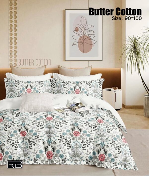 BUTTER COTTON BEDSHEET BY AS🔥