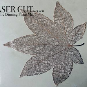 GOLDEN LEAF PETAL QUEEN DINING MATS BY AS