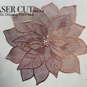 GOLDEN PETAL QUEEN DINING MATS BY AS