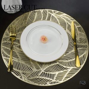 BEAUTIFUL GOLDEN PETAL QUEEN DINING MAT BY AS