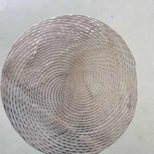SILVER PETAL QUEEN DINING MATS BY AS