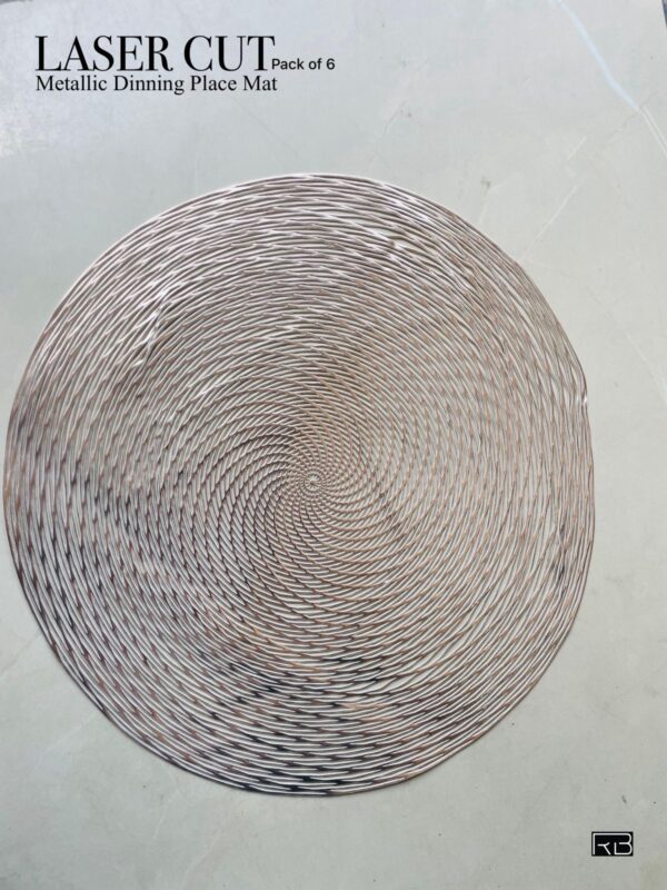SILVER PETAL QUEEN DINING MATS BY AS